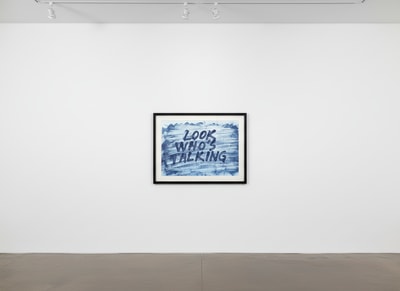 Mel Bochner - Look Who's Talking, 2023