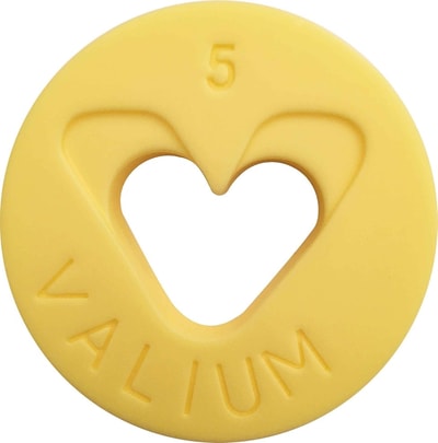 Damien Hirst - Valium 5MG Roche (Yellow), 2014