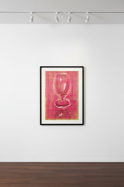 David Hockney - Glass, 2009