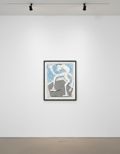 David Hockney - Waving, 1986