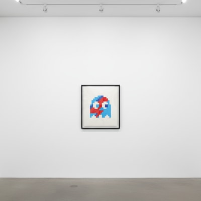 Invader - Aladdin Sane Clyde (Blue), 2014