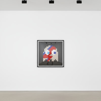 Invader - Aladdin Sane (Silver), 2014