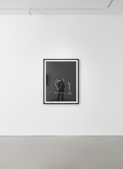 Jean-Michel Basquiat - The Scapula, from Anatomy, 1982