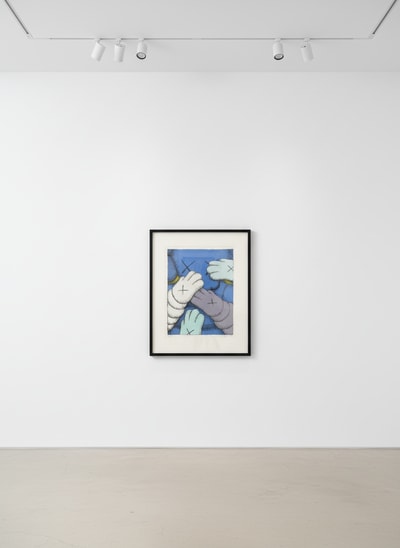 KAWS - Urge VI (light blue), 2020