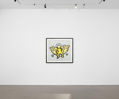 Keith Haring - Angel, from Icons (Littmann PP. 171), 1990