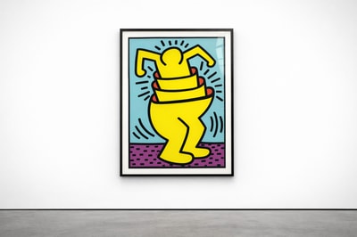 Keith Haring - Untitled (Cup Man) (Littmann PP. 116-117), 1989