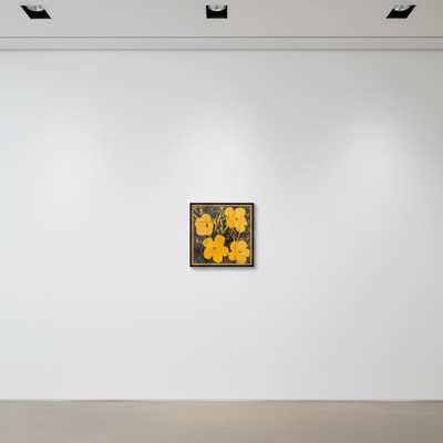 Richard Pettibone - Andy Warhol Flowers (Yellow), 1970