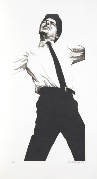 Robert Longo - Jules , from Men In the Cities, 1983