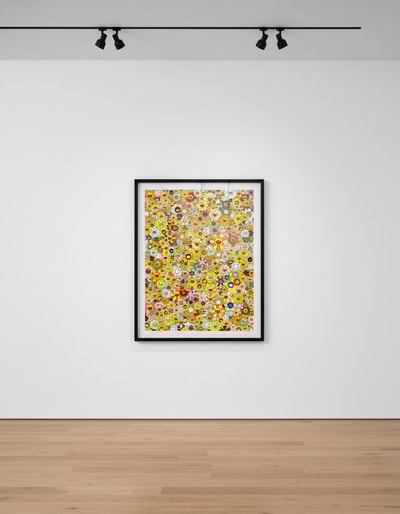 Takashi Murakami - An Homage to IKB , 1957 , E, 2020