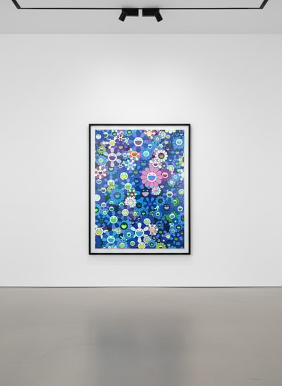 Takashi Murakami - An Homage To Yves Klein Blue, 2012