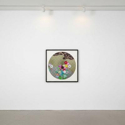 Takashi Murakami - Korin Flowers and Water, 2023