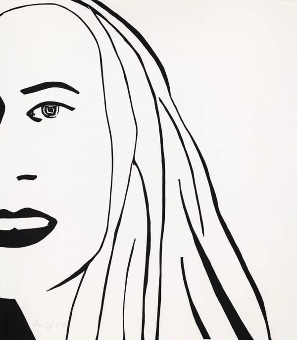 Alex Katz - Ariel 3, 2021
