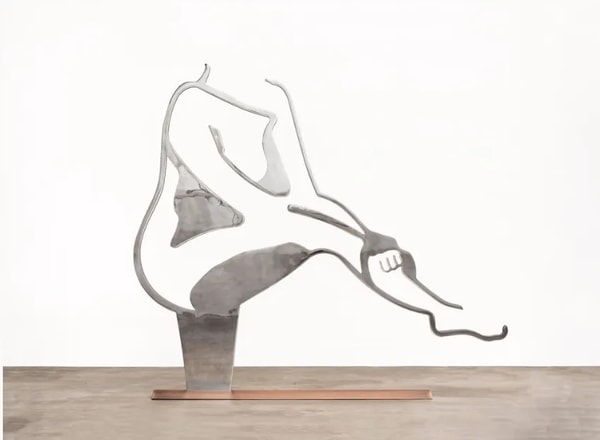Alex Katz - Dancer 4 outline, 2019