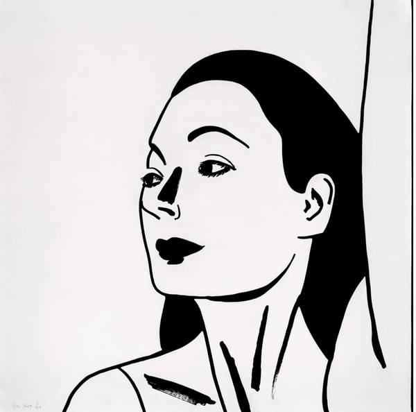 Alex Katz - Laura 2, 2018