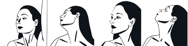 Alex Katz - Laura x 4, 2018