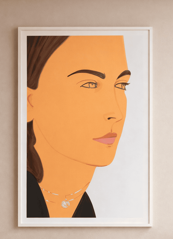 Alex Katz - Olivia 3, 2025, Silkscreen in colors on Saunders Waterford High White HP 425 gsm fine art paper