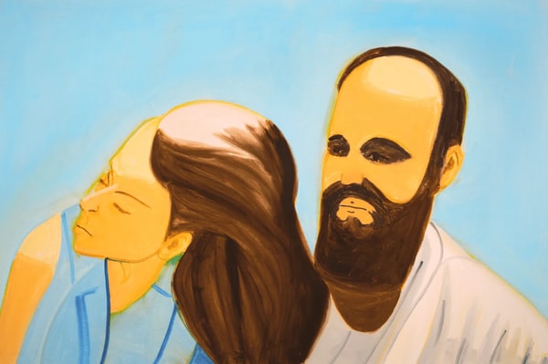 Alex Katz - White Lotus 5, 2023, Archival pigment ink on Innova Etching Cotton Rag 315 gsm fine art paper