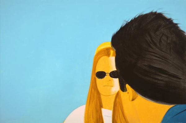 Alex Katz - White Lotus 7, 2023, Archival pigment ink on Innova Etching Cotton Rag 315 gsm fine art paper