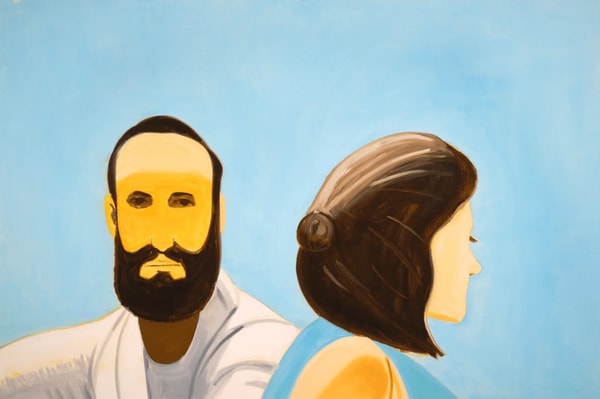 Alex Katz - White Lotus 9, 2023, Archival pigment ink on Innova Etching Cotton Rag 315 gsm fine art paper
