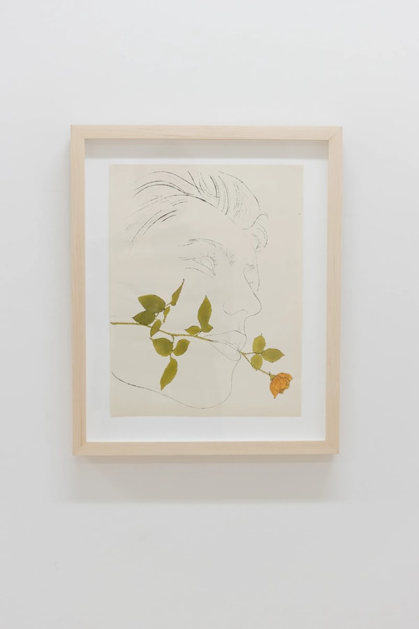 Andy Warhol - A Gold Book , F.S. IV 108, 1957, Offset lithograph and watercolor on paper