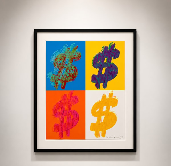 Andy Warhol - $ (Quadrant) F&S II.284, 1982