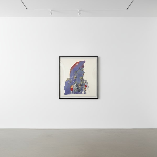 Andy Warhol - Annie Oakley F.S. II 378, from Cowboys and Indians, 1986, Screen Print on Lenox Museum Board