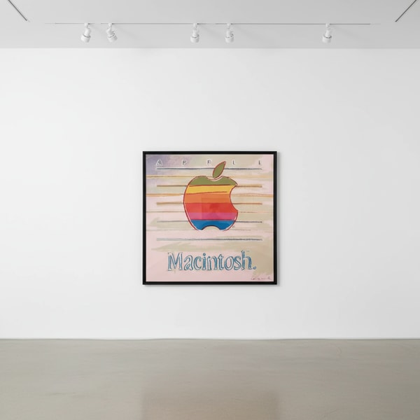 Andy Warhol - Apple Mac F.S. II 359 from Ads, 1985, Screen print on Lenox Museum Board