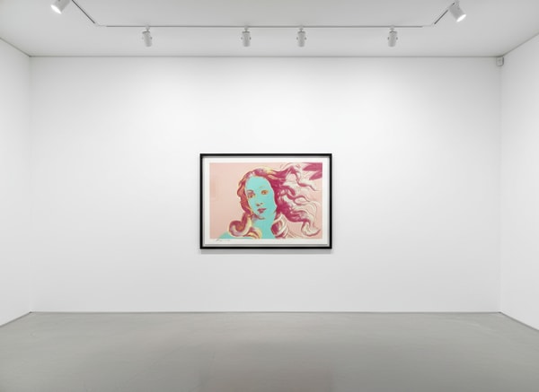 Andy Warhol - Birth Of Venus Trial Proof TP 1/36, 1984, Screen print on Arches Aquarelle Cold Pressed paper