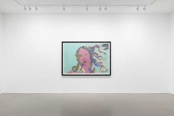 Andy Warhol - Birth Of Venus Trial Proof TP 10/36, 1984, Screen print on Arches Aquarelle Cold Pressed paper