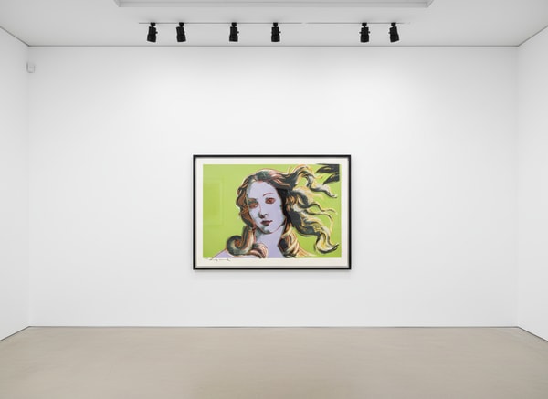 Andy Warhol - Birth Of Venus Trial Proof TP 20/36, 1984, Screen print on Arches Aquarelle Cold Pressed paper