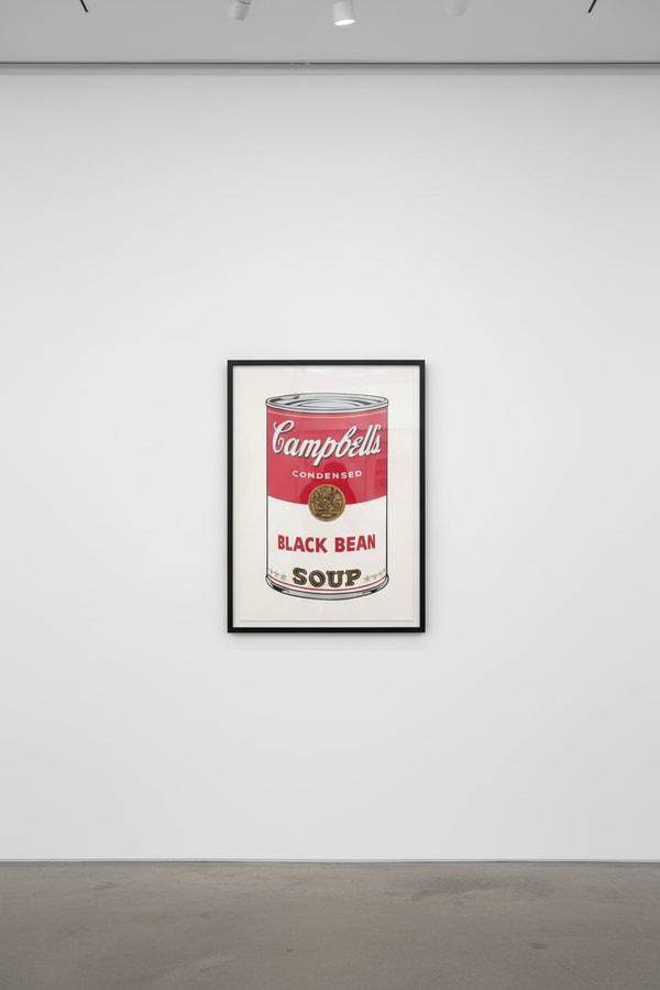 Andy Warhol - Black Bean Soup F.S. II 44, 1968, Screen print