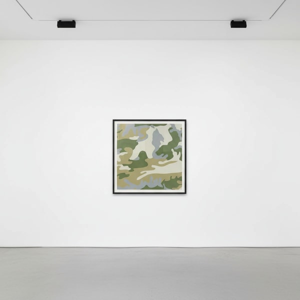 Andy Warhol - Camouflage F.S. II 407, 1987, Screen print on Lenox Museum Board