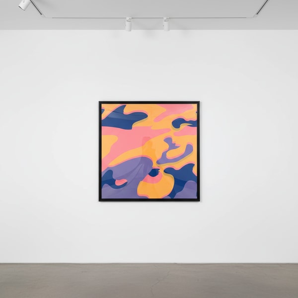 Andy Warhol - Camouflage F.S. II 410, 1987, Screen print on Lenox Museum Board