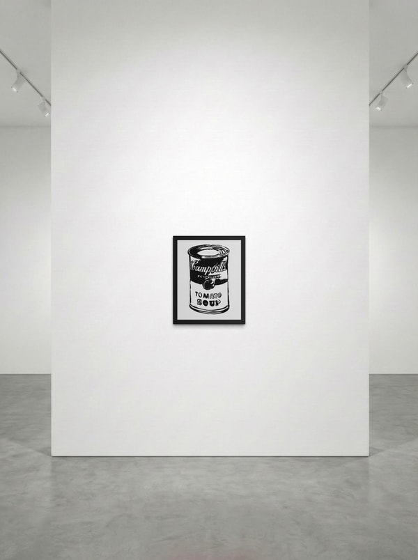 Andy Warhol - Campbell's Soup Can Tomato Soup, 1985