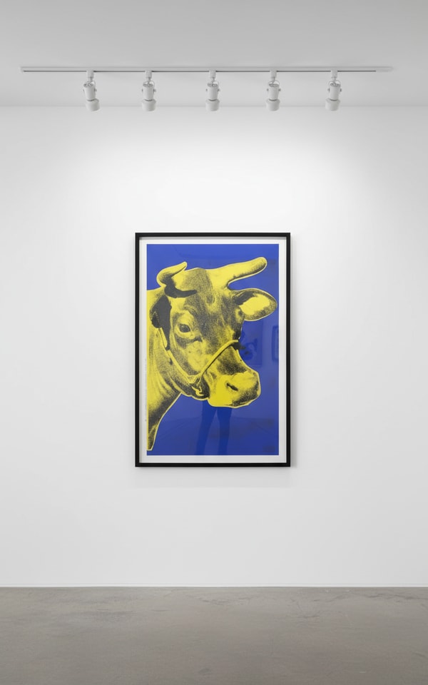 Andy Warhol - Cow Wallpaper F.S. II 12, 1971, Screen print on wall paper