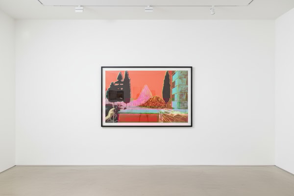 Andy Warhol - Details of Renaissance Paintings (Leonardo da Vinci, the Annunciation, 1472) (F.S. II 320), 1984, Screen pri...