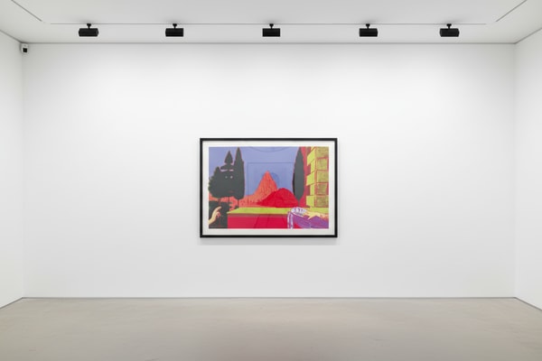 Andy Warhol - Details of Renaissance Paintings (Leonardo da Vinci, the Annunciation, 1472) (F.S. II 323), 1984, Screen pri...