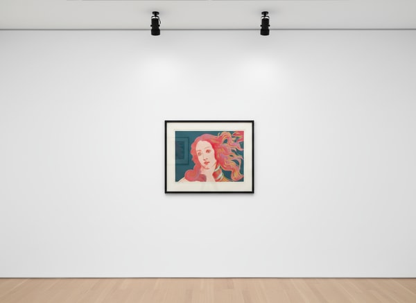 Andy Warhol - Details Of Renaissance Paintings (Sandro Botticelli, Birth Of Venus, 1482) (F. & S. II.316), 1984, Screen pr...