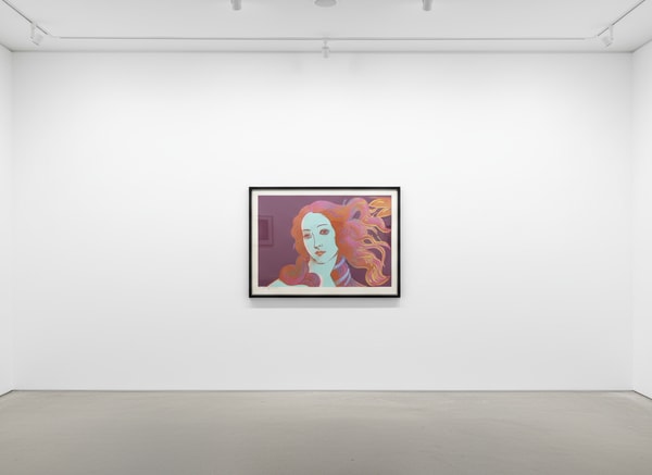 Andy Warhol - Details Of Renaissance Paintings (Sandro Botticelli, Birth Of Venus, 1482) (F. & S. II.317), 1984, Screen pr...