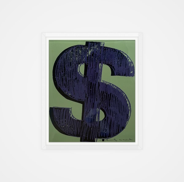 Andy Warhol - Dollar Sign $ (1), 1982