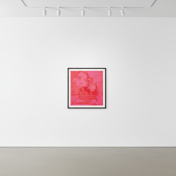 Andy Warhol - Flash - November 22 , 1963 F.S. II 36, 1968, Screen print and Teletype text on paper