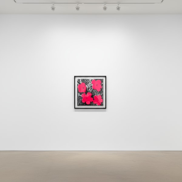 Andy Warhol - Flowers Pink, 1964, Acrylic and silkscreen ink on canvas