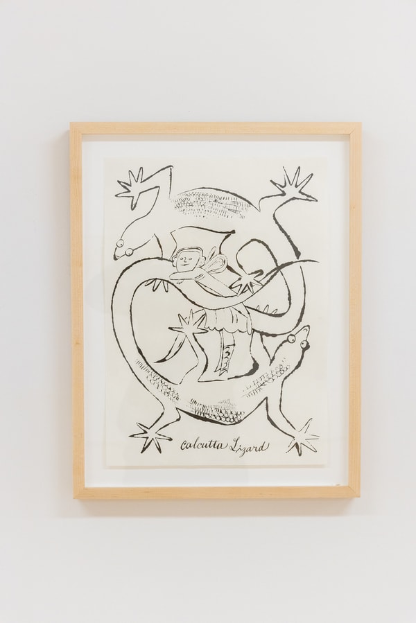 Andy Warhol - From The Wonderful World of Fleming-Joffe, Calcutta Lizard, 1960, Photo lithographed illustration