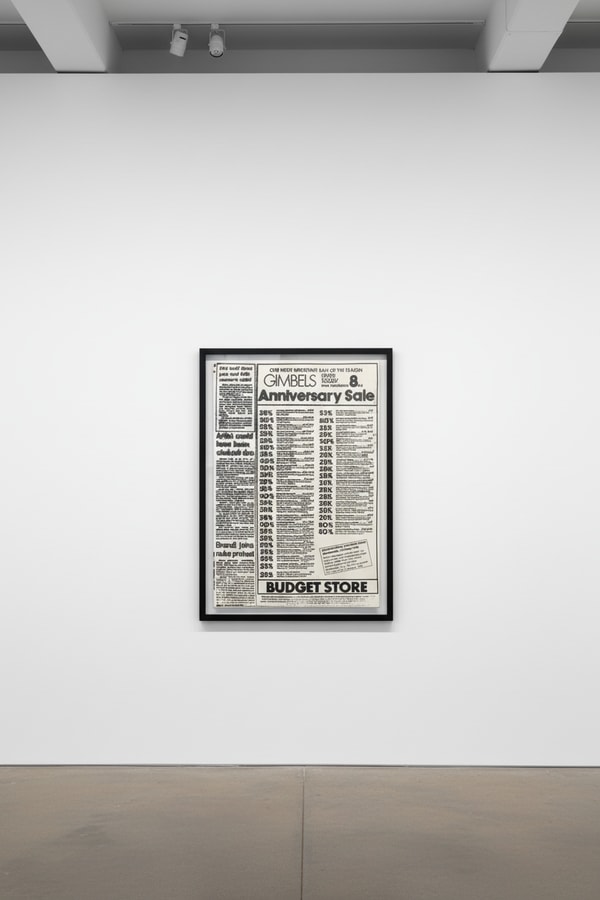 Andy Warhol - Gimbels, 1983