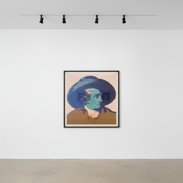 Andy Warhol - Goethe F.S. II 270, 1982, Screen print