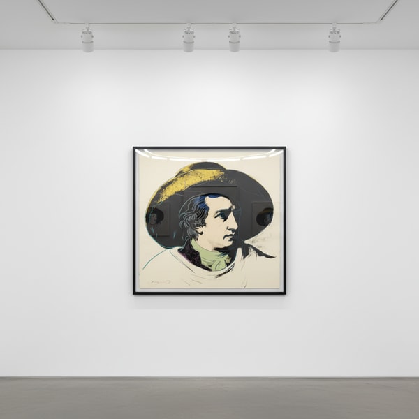 Andy Warhol - Goethe F.S. II 272, 1982, Screen print