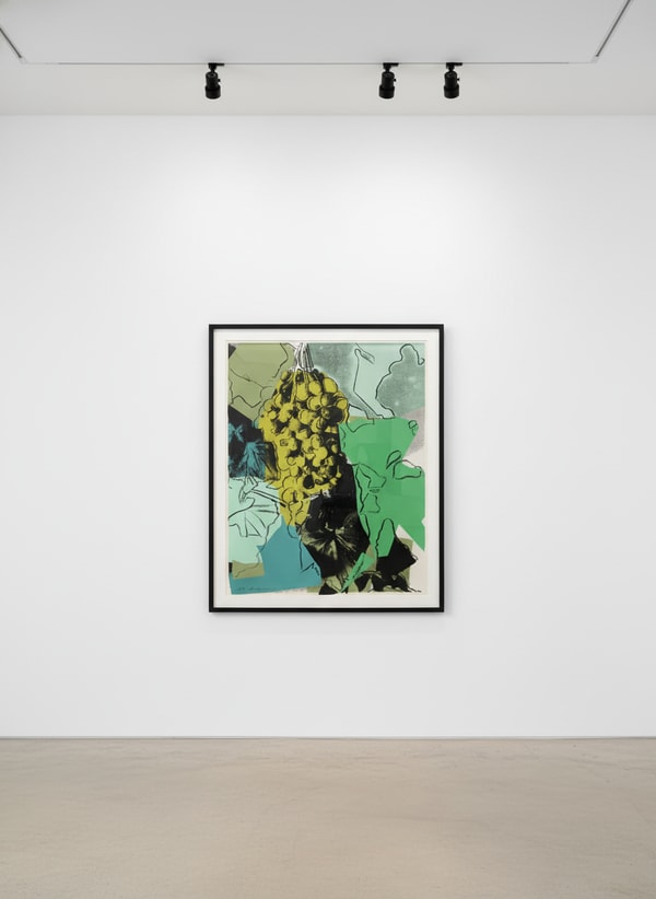 Andy Warhol - Grapes F.S. II 191, 1979, The complete set of six screen prints on Strathmore Bristol paper