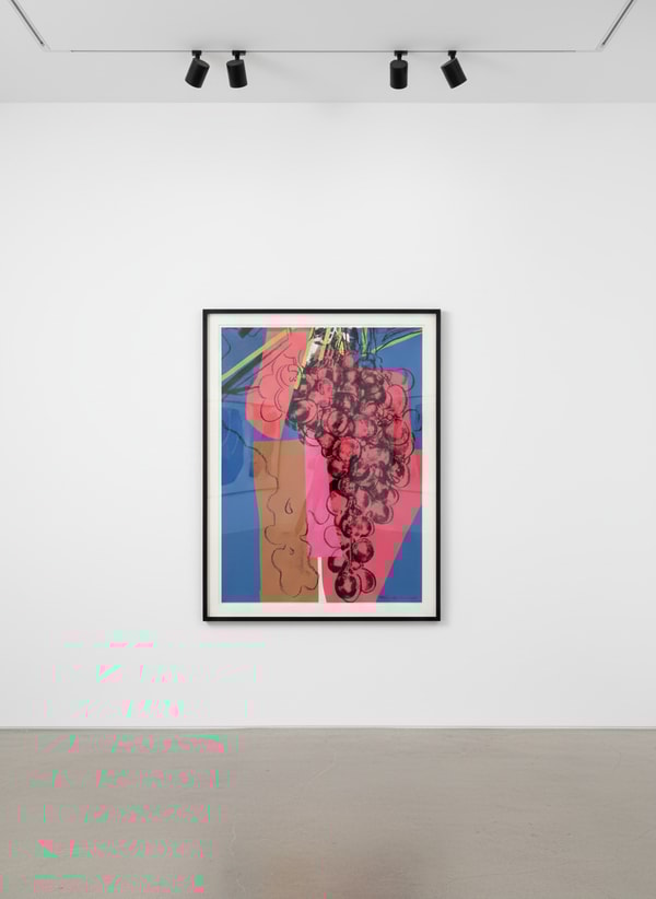 Andy Warhol - Grapes F.S. II 192, 1979, The complete set of six screen prints on Strathmore Bristol paper