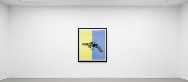 Andy Warhol - Gun F.S. IIIA 34 (A), 1982, Screen Print on Lenox Museum Board
