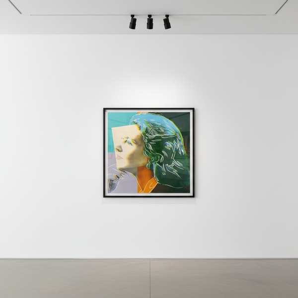 Andy Warhol - Ingrid Bergman Herself F.S. II 313, 1983, Screen print on Lenox Museum Board